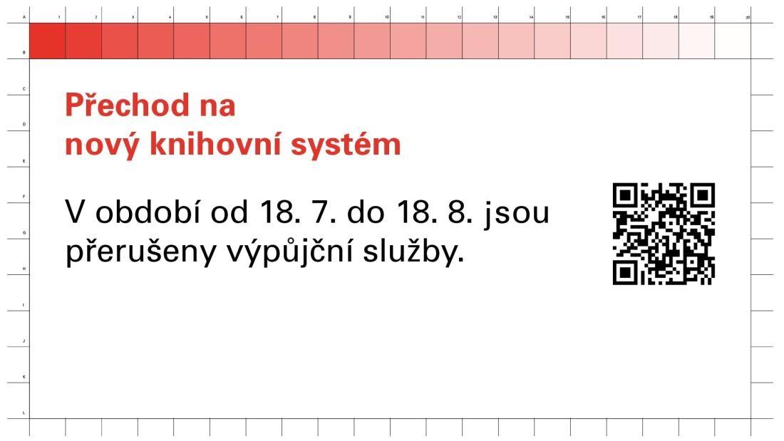 Přecházíme na nový knihovní systém