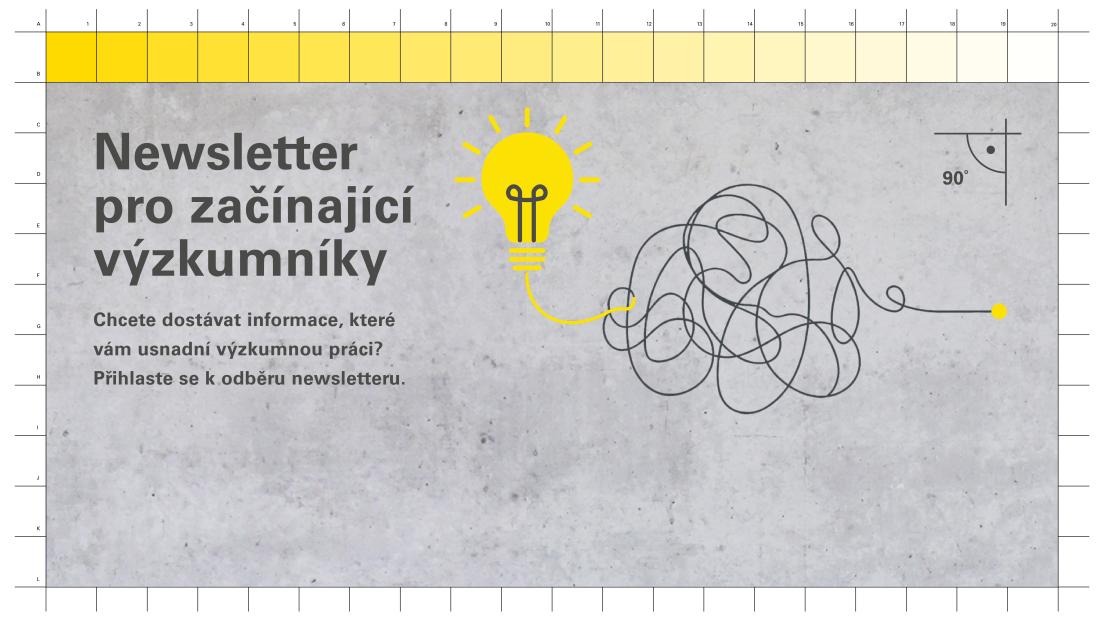 Newsletter pro začínající výzkumníky
